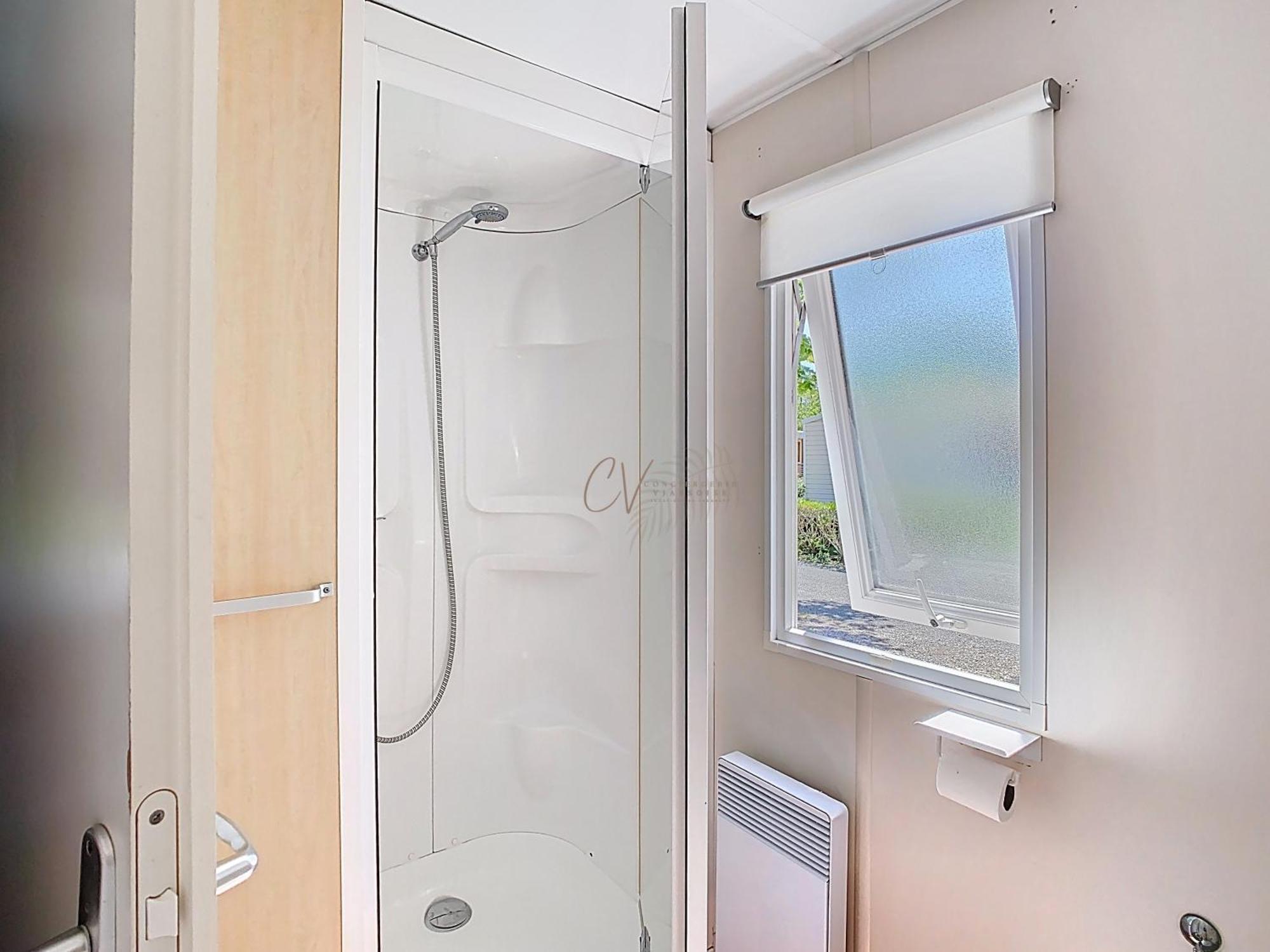 Grand Mobil Home 3Chbr 2Sdb Camping La Carabasse Vias Luaran gambar
