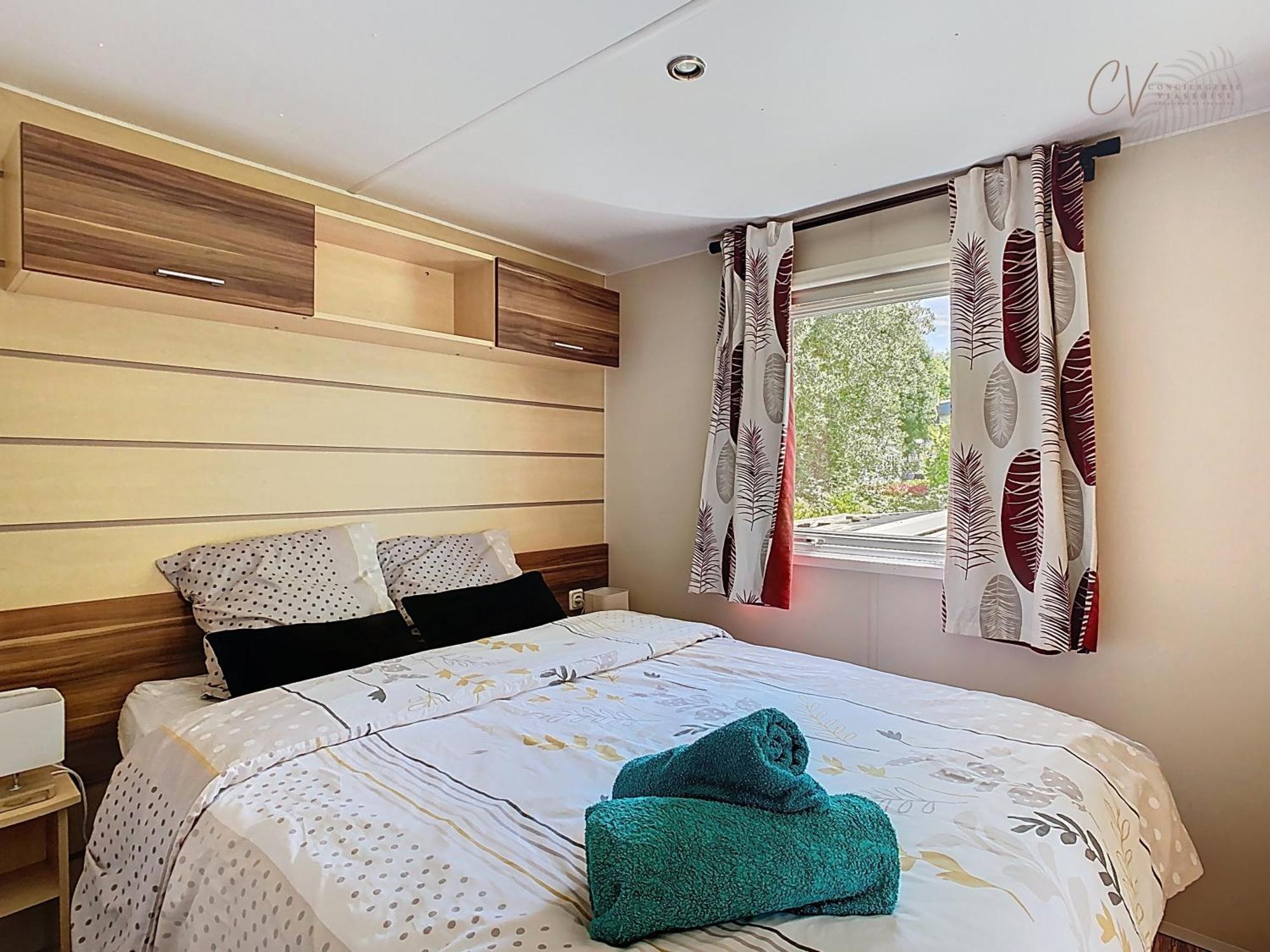 Grand Mobil Home 3Chbr 2Sdb Camping La Carabasse Vias Luaran gambar